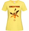 Жіноча футболка Hybrid Theory Лимонний фото