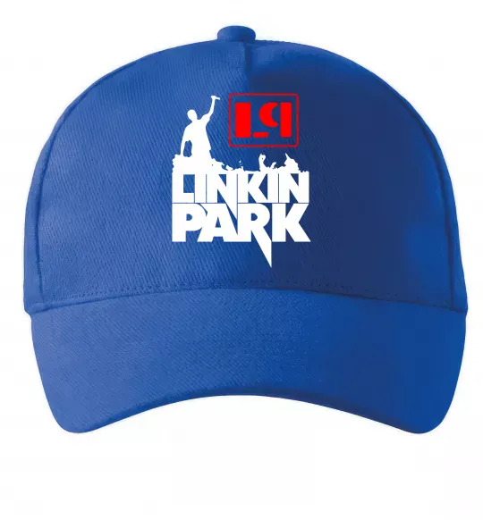 Кепка LP Linkin Park Яскраво-синій фото