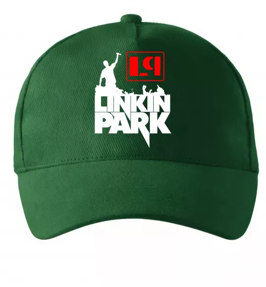 Кепка LP Linkin Park Темно-зелений фото