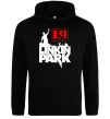 Женская толстовка (худи) LP Linkin Park Черный фото