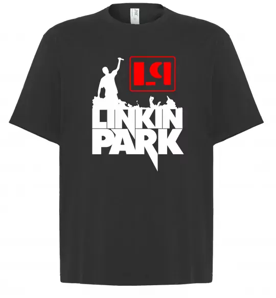 Футболка Оверсайз LP Linkin Park Чорний фото