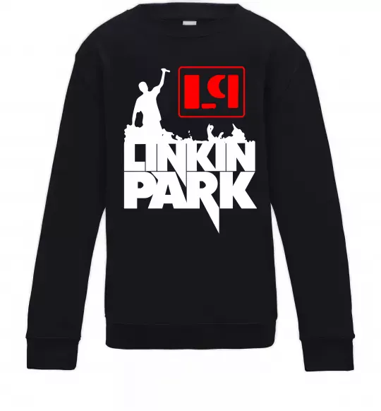 Детский Свитшот LP Linkin Park Черный фото