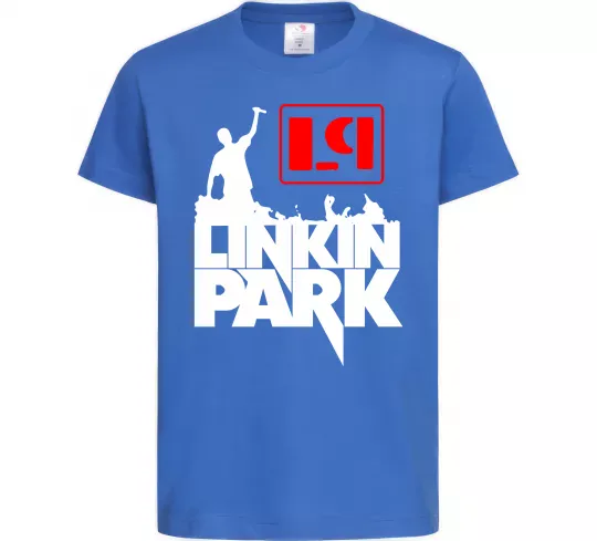 Детская футболка LP Linkin Park Ярко-синий фото