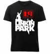 Чоловіча преміум футболка LP Linkin Park Чорний фото