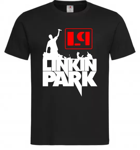 Мужская футболка LP Linkin Park Черный фото