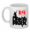 Чашка керамічна LP Linkin Park Білий фото