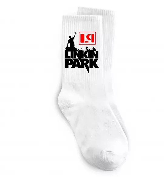 Носки LP Linkin Park Белый фото