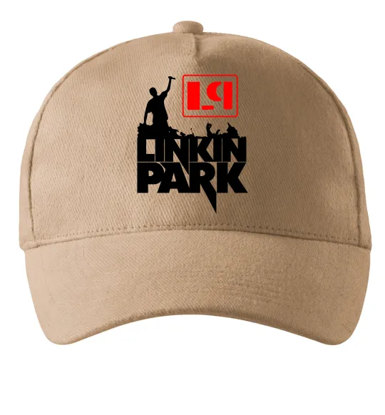 Кепка LP Linkin Park Песочный фото