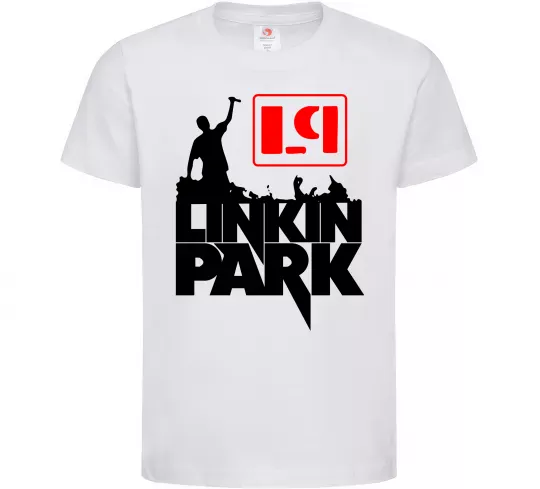 Детская футболка LP Linkin Park Белый фото