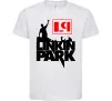 Детская футболка LP Linkin Park Белый фото