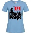 Жіноча футболка LP Linkin Park Блакитний фото