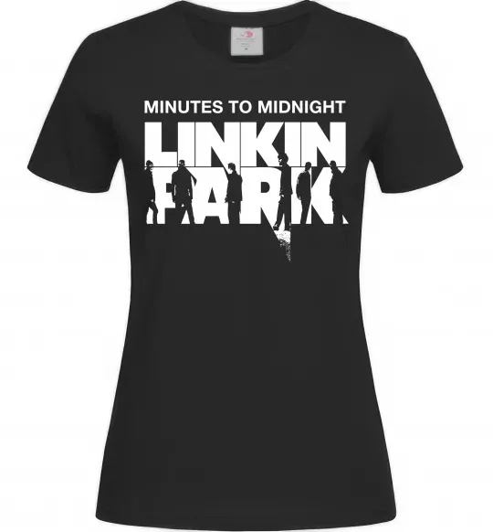 Жіноча футболка Minutes to Midnight Чорний фото