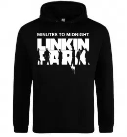 Чоловіча толстовка (худі) Minutes to Midnight Чорний фото