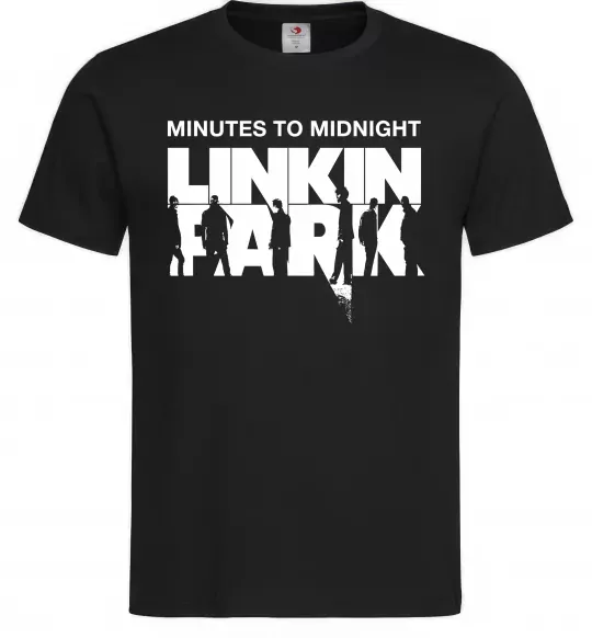 Мужская футболка Minutes to Midnight Черный фото