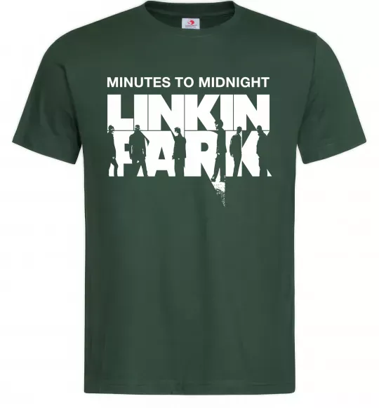 Мужская футболка Minutes to Midnight Темно-зеленый фото