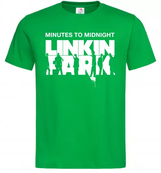 Мужская футболка Minutes to Midnight Зеленый фото