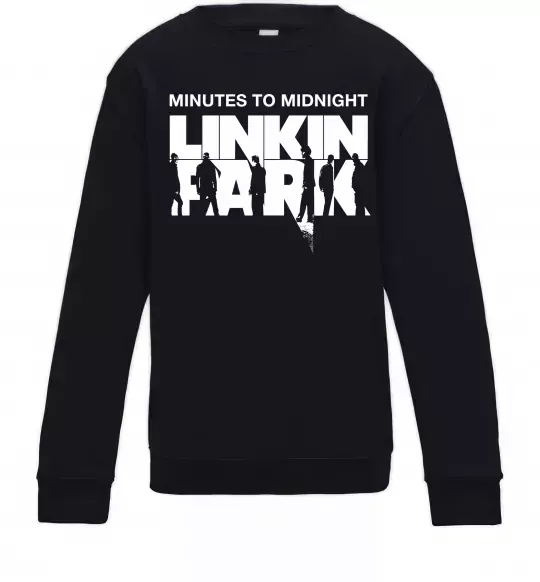 Дитячий світшот Minutes to Midnight Чорний фото