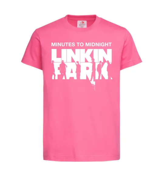 Детская футболка Minutes to Midnight Ярко-розовый фото