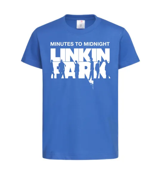 Детская футболка Minutes to Midnight Ярко-синий фото