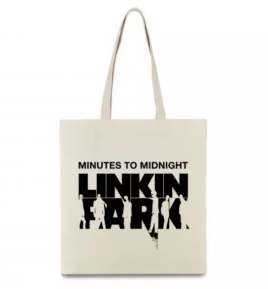 Еко-сумка Minutes to Midnight Бежевий фото