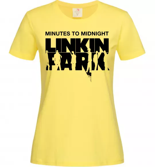 Жіноча футболка Minutes to Midnight Лимонний фото