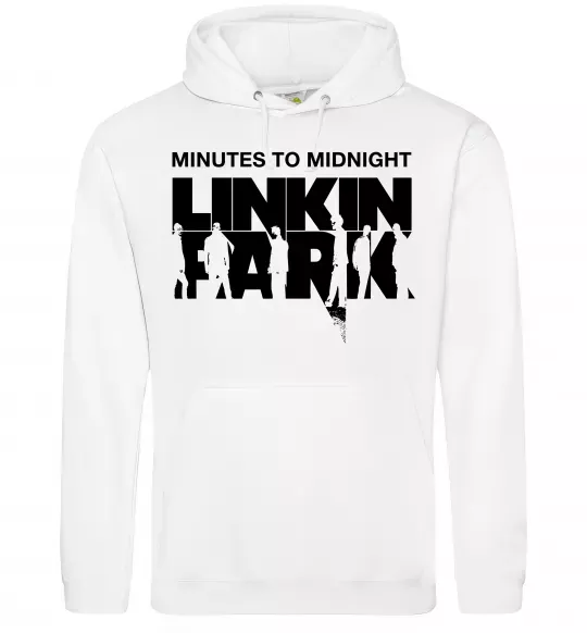Чоловіча толстовка (худі) Minutes to Midnight Білий фото