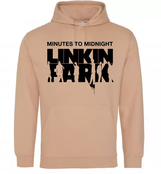 Чоловіча толстовка (худі) Minutes to Midnight Пісочний фото