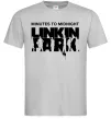 Мужская футболка Minutes to Midnight Серый фото