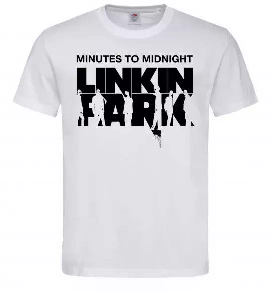 Мужская футболка Minutes to Midnight Белый фото