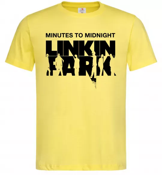 Мужская футболка Minutes to Midnight Лимонный фото