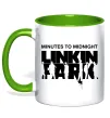 Чашка с цветной ручкой Minutes to Midnight Зеленый фото
