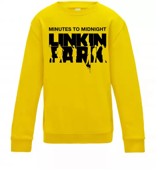 Дитячий світшот Minutes to Midnight Сонячно жовтий фото