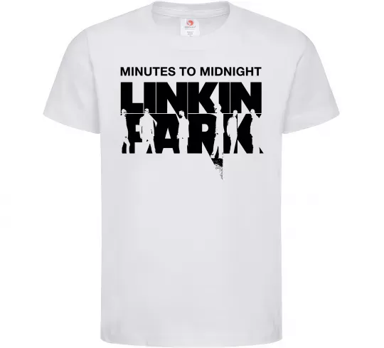 Дитяча футболка Minutes to Midnight Білий фото