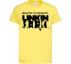 Дитяча футболка Minutes to Midnight Лимонний фото
