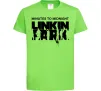 Дитяча футболка Minutes to Midnight Лаймовий фото