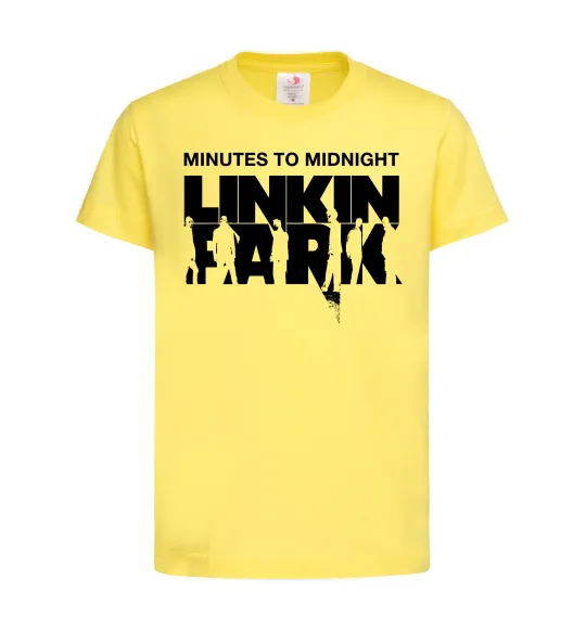 Детская футболка Minutes to Midnight Лимонный фото