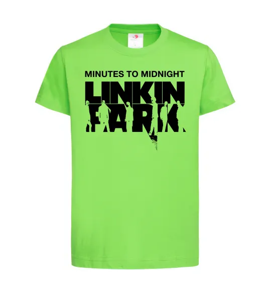 Детская футболка Minutes to Midnight Лаймовый фото