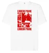 Футболка Оверсайз Linkin Park Poster Белый фото