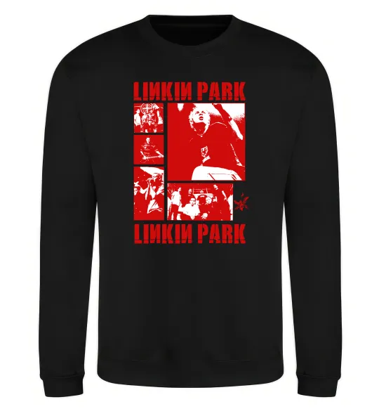 Світшот Linkin Park Poster Чорний фото