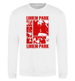 Свитшот Linkin Park Poster Белый фото