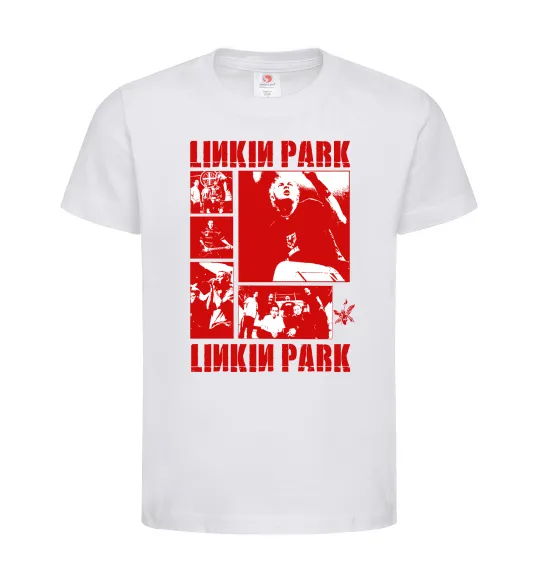Дитяча футболка Linkin Park Poster Білий фото