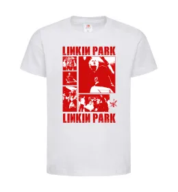 Детская футболка Linkin Park Poster Белый фото