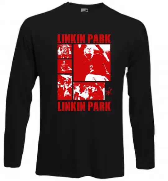 Лонгслив Linkin Park Poster Черный фото