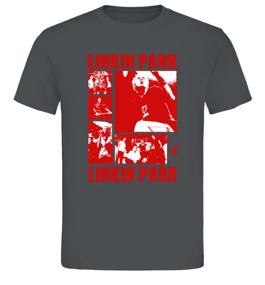 Чоловіча футболка Linkin Park Poster Графіт фото