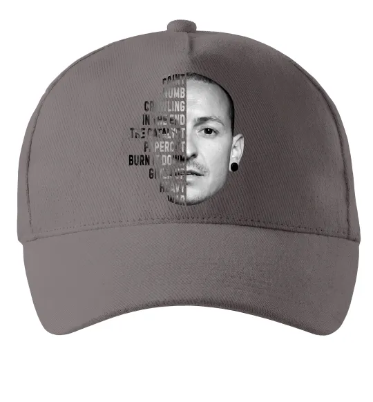 Кепка Chester Bennington Серый фото