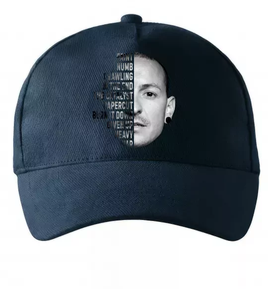 Кепка Chester Bennington Темно-синий фото