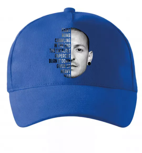 Кепка Chester Bennington Ярко-синий фото