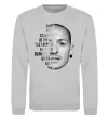 Світшот Chester Bennington Сірий меланж фото