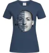 Жіноча футболка Chester Bennington Темно-синій фото