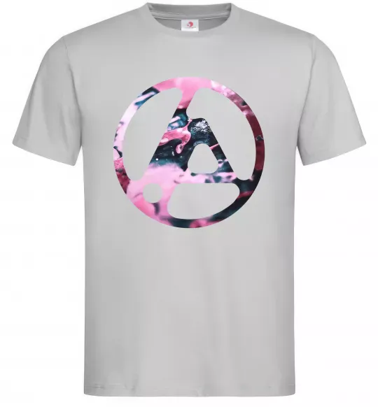 Мужская футболка Living things Серый фото